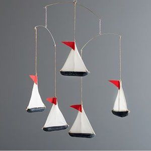Pottery Barn Kids Sailboat Mobile - NEW